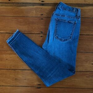 7 For All Mankind high waist ankle gwenevere, size 27